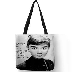NEW! Audrey Hepburn “Be the Leading Lady” Tote Bag